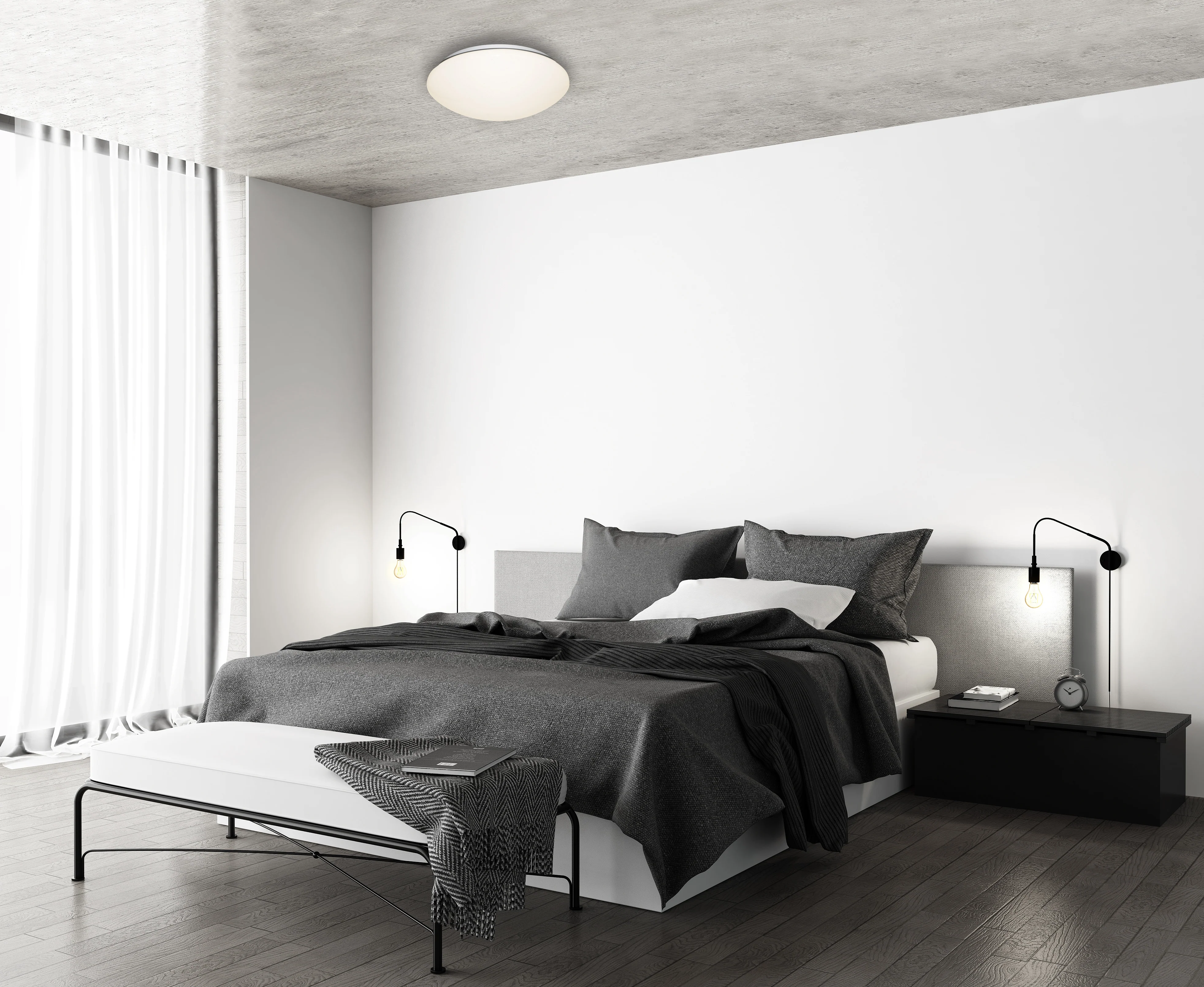 14" Smart Wifi RGB + White ceiling fixture - Image 3