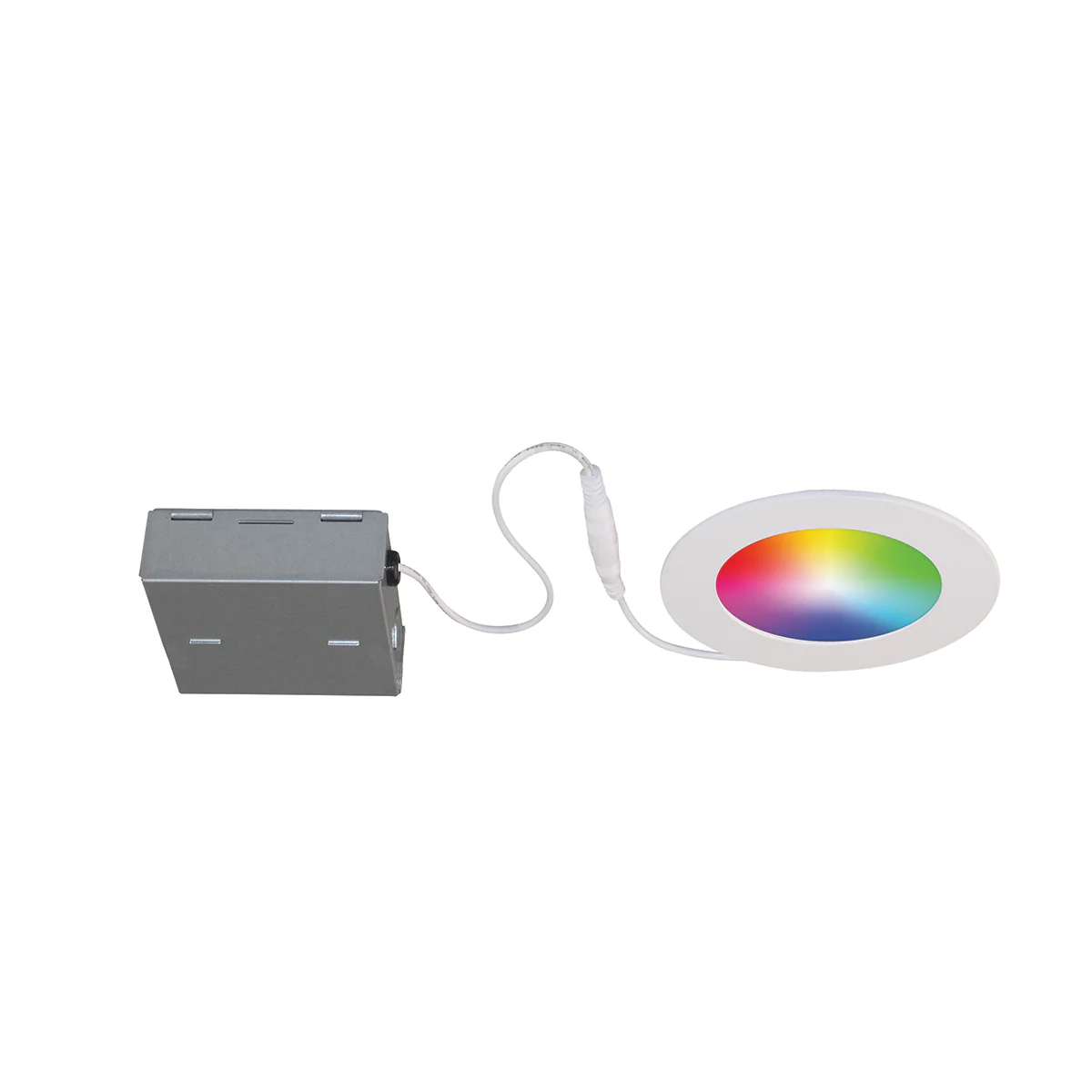 4" Smart Wi-Fi Color + White LED Recessed Light Fixture (4-Pack) - Image 7